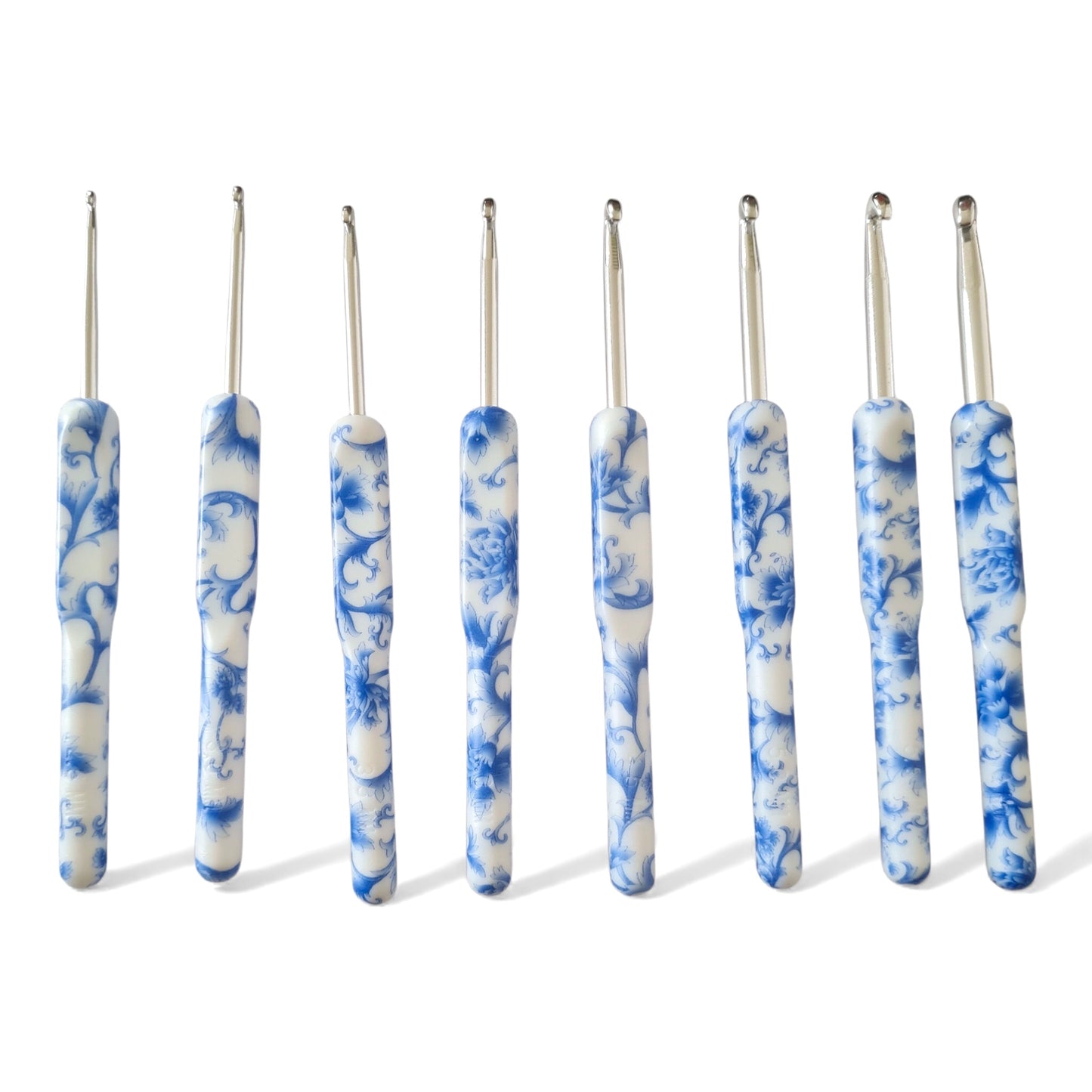 Set 8 Uncinetti tema floreale